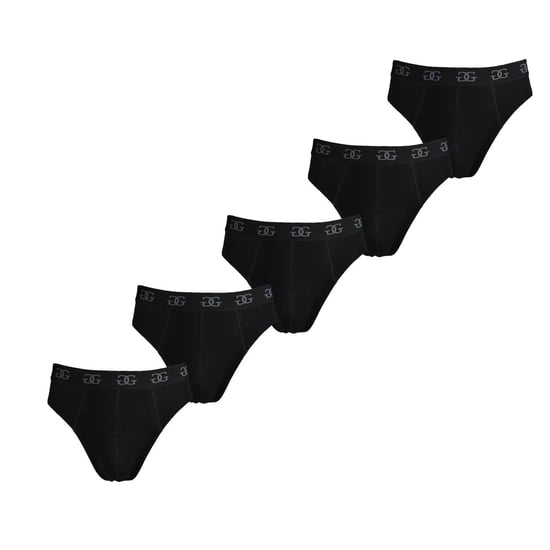 Giorgio - "Essential" Slips für Herren (5er-Pack) (Schwarz) - Image 1