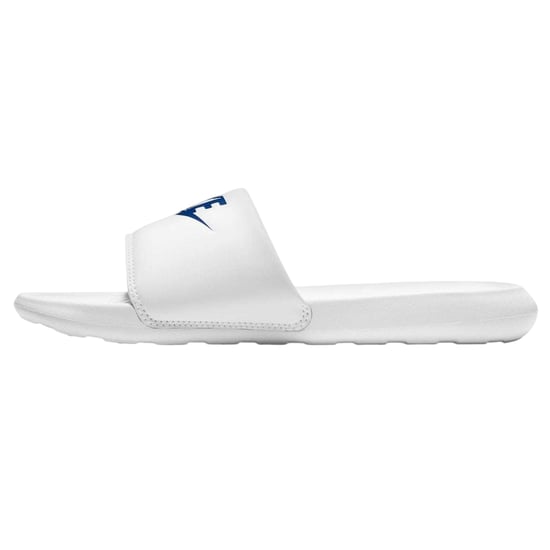 Nike - "Victori One Shower" Pantoffeln für Herren (Weiß/Königsblau) - Image 2