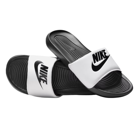 Nike - "Victori One Shower" Pantoffeln für Herren (Weiß/Schwarz) - Image 4