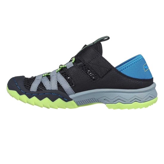 Skechers - "Whipsaw" Schuhe für Kinder, Flach (Schwarz/Blau/Limone) - Image 2