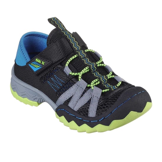 Skechers - "Whipsaw" Schuhe für Kinder, Flach (Schwarz/Blau/Limone) - Image 5