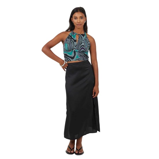 Brave Soul - Trägertop für Damen, Jacquard (Schwarz/Grün) - Image 4