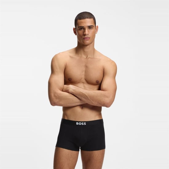 Boss - Unterwäsche für Herren (3er-Pack) (Grau/Schwarz/Weiß) - Image 4