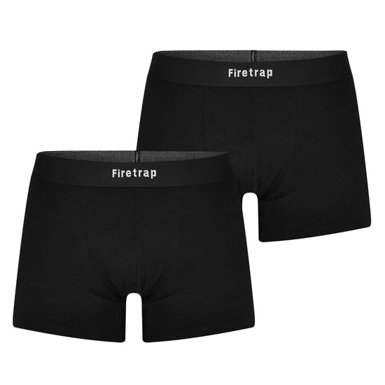 Firetrap - Boxershorts für Herren (2er-Pack) (Schwarz) - Image 1