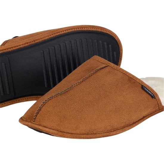 Farah - "Ahlers" Pantoffeln für Herren (Hellbraun) - Image 3