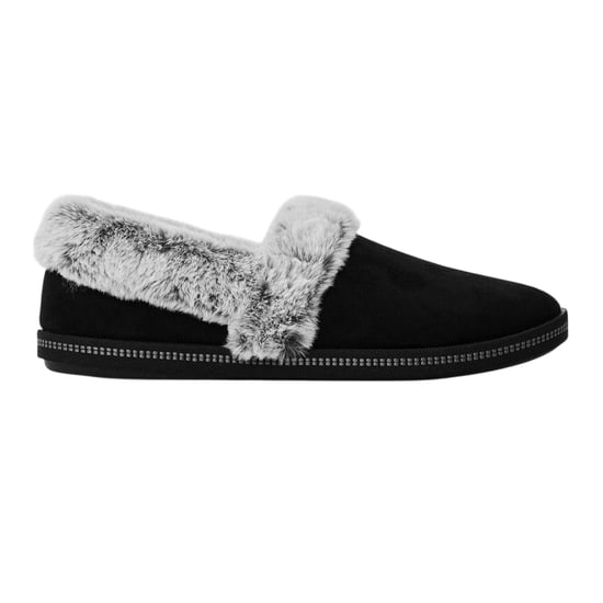Skechers - "Cozy Campfire Team Toasty" Hausschuhe für Mädchen, Kunstfell gefüttert, Flach (Schwarz) - Image 1