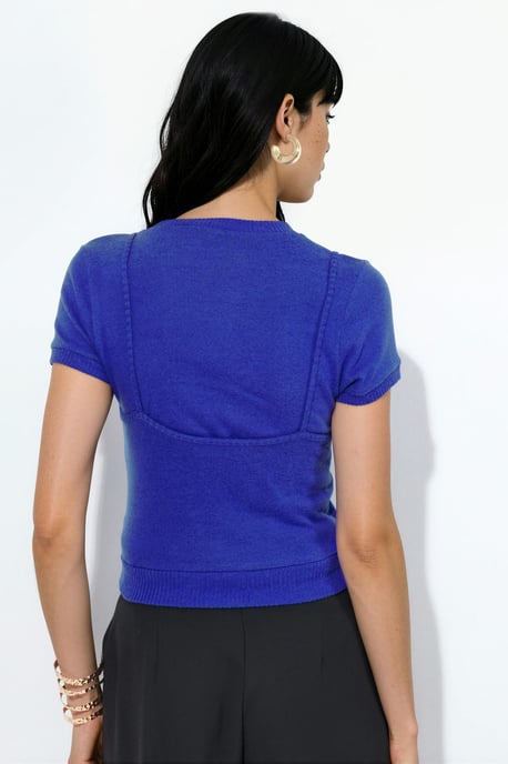 Damen Ripp-Crop-Top - Image 3