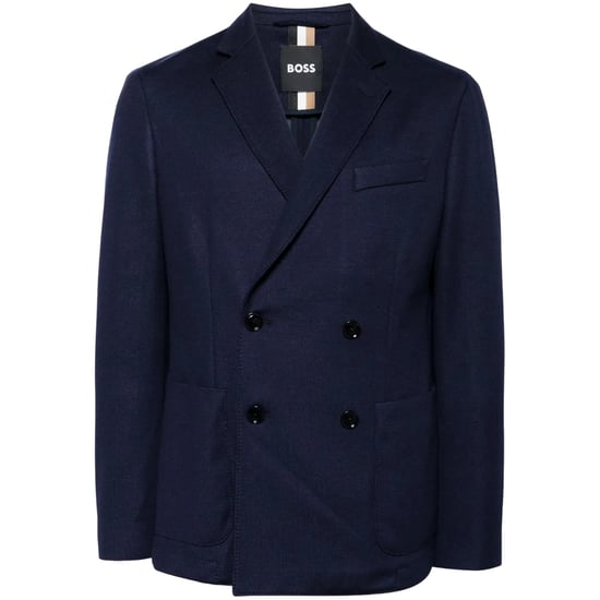 Boss - Blazer für Herren, Zweireihig (Dunkelblau) - Image 1