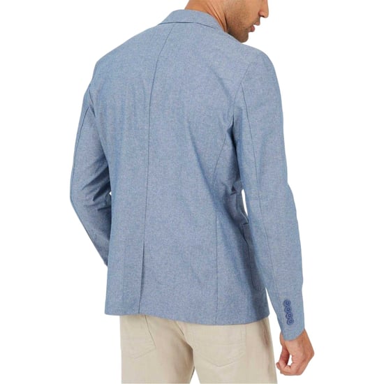 Brave Soul - Blazer für Herren, Zwei Knöpfe (Chambrayblau) - Image 2