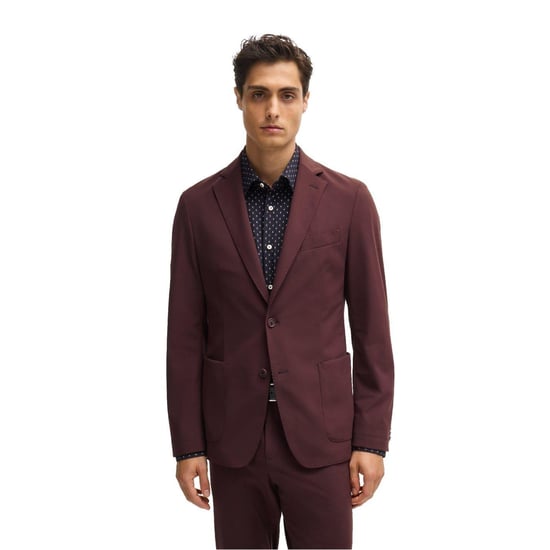 Boss - Blazer für Herren, Hals Kerbe, Formell (Rot) - Image 1