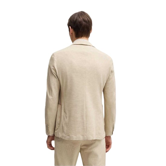 Boss - Blazer für Herren, Hals Kerbe (Hellbeige) - Image 3