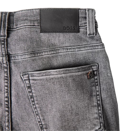 Boss - "Delaware" Jeans für Herren (Mittelgrau) - Image 4