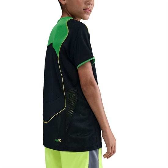 Nike - "T90" Trikot für Kinder, Dri-FIT (Schwarz/Grün) - Image 2