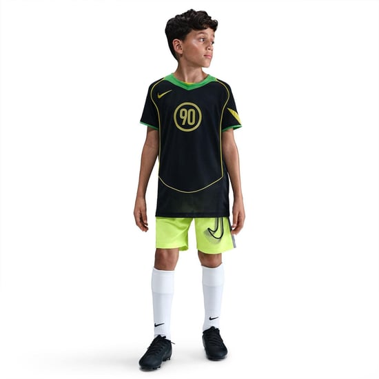 Nike - "T90" Trikot für Kinder, Dri-FIT (Schwarz/Grün) - Image 3