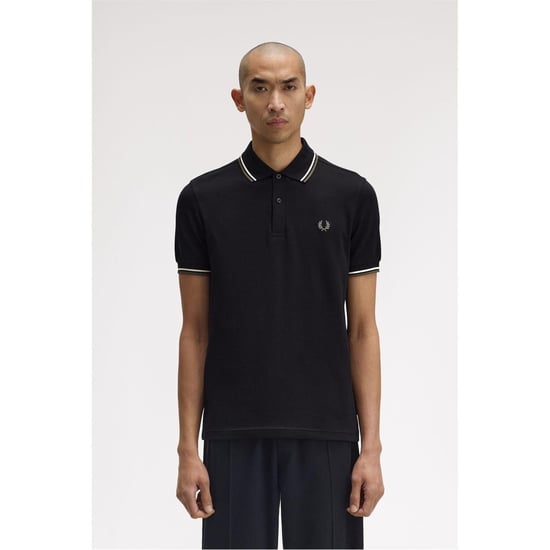 Fred Perry - Poloshirt für Herren (Schwarz/Grau) - Image 3