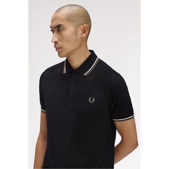 Fred Perry - Poloshirt für Herren (Schwarz/Grau) - Image 5