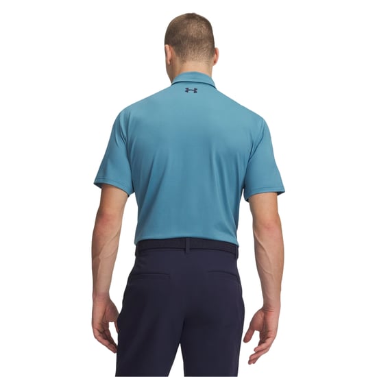 Under Armour - "Performance" Poloshirt für Herren, Atmungsaktiv, Athletisch (Blau) - Image 2