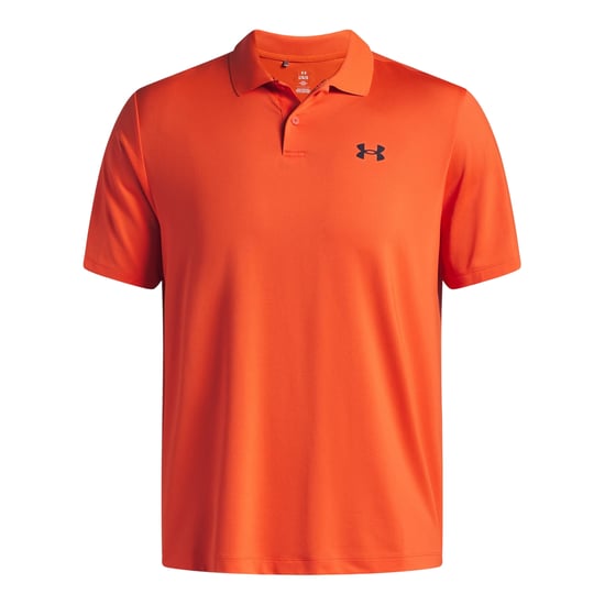 Under Armour - "Performance" Poloshirt für Herren, Atmungsaktiv, Athletisch (Feuerrot) - Image 2