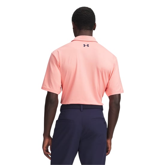 Under Armour - "Performance" Poloshirt für Herren, Atmungsaktiv, Athletisch (Pink) - Image 2