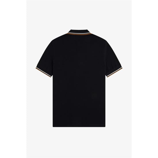 Fred Perry - Poloshirt für Herren (Schwarz/Braun) - Image 2