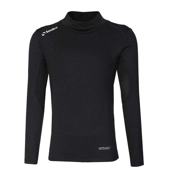Sondico - Base Layer Oberteil für Kinder, Stehkragen (Schwarz) - Image 1