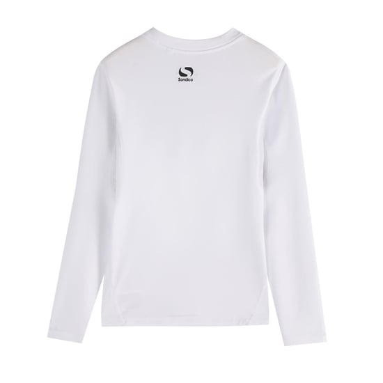Sondico - "Core" Base Layer Oberteil für Kinder, Atmungsaktiv, Langärmlig (Weiß) - Image 2