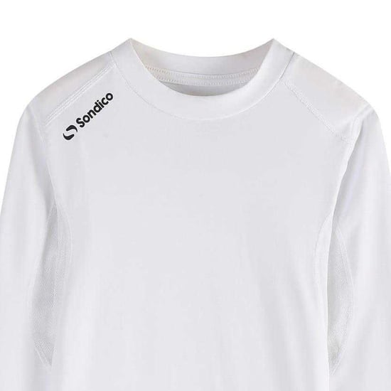 Sondico - "Core" Base Layer Oberteil für Kinder, Atmungsaktiv, Langärmlig (Weiß) - Image 3