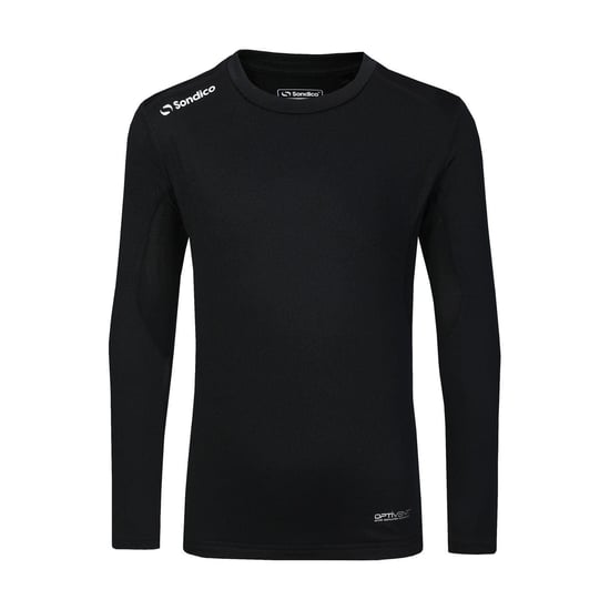 Sondico - "Core" Base Layer Oberteil für Kinder, Atmungsaktiv, Langärmlig (Schwarz) - Image 1