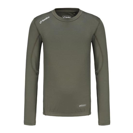 Sondico - "Core" Base Layer Oberteil für Kinder, Atmungsaktiv, Langärmlig (Oliv) - Image 1