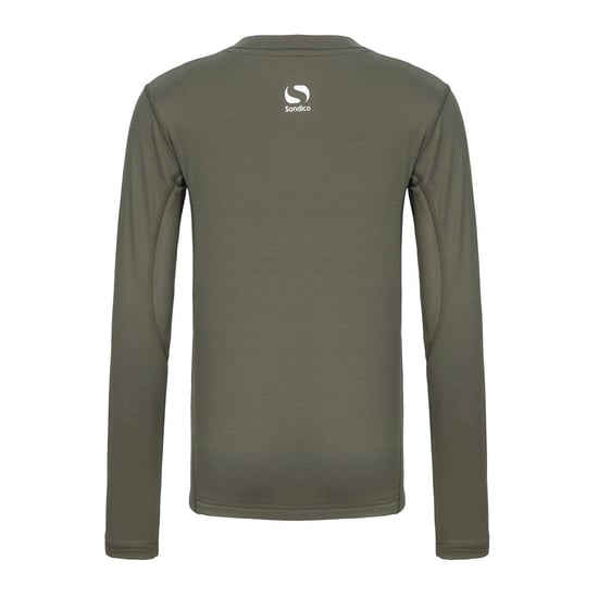 Sondico - "Core" Base Layer Oberteil für Kinder, Atmungsaktiv, Langärmlig (Oliv) - Image 2