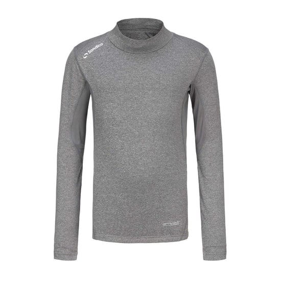 Sondico - Base Layer Oberteil für Kinder, Stehkragen (Grau) - Image 1