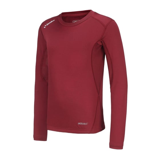 Sondico - "Core" Base Layer Oberteil für Kinder, Atmungsaktiv, Langärmlig (Burgunderrot) - Image 3