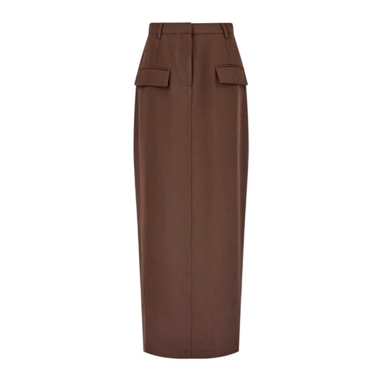 Odd Muse - Langer Rock für Damen (Braun) - Image 2