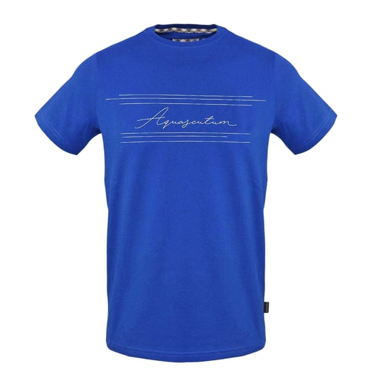 Aquascutum - T-Shirt für Herren/Damen Unisex, Regulär (Himmel) - Image 1