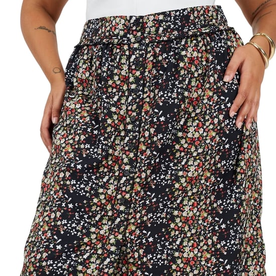 Brave Soul - Midirock für Damen, Hoch geschnitten (Schwarz) - Image 4