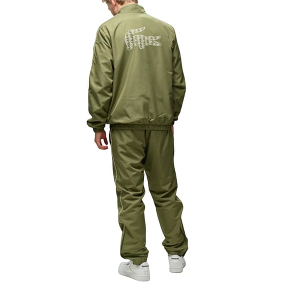Lacoste - Trainingsanzug für Herren, Weiter Stehkragen (Khakigrün) - Image 3
