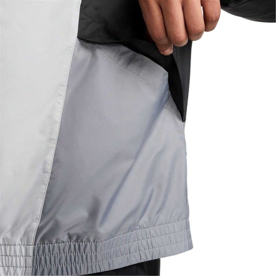 Nike - Trainingsanzug für Herren, gewebter Stoff (Schwarz/Grau/Weiß) - Image 4