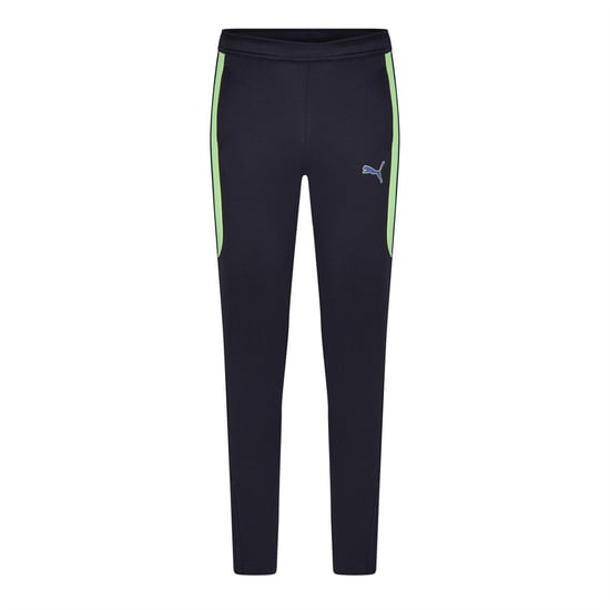 Puma - "Finesse" Trainingshose für Kinder (Dunkles Marineblau/Apfel) - Image 1