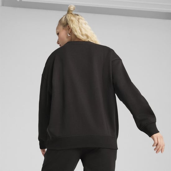 Puma - Sweatshirt für Damen, Übergroß (Schwarz) - Image 5