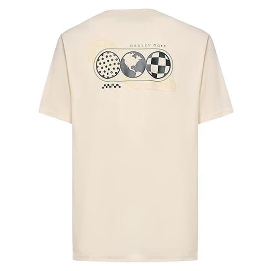 Oakley MX Herren Off-White Golf T-Shirt - Image 2