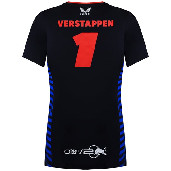 Red Bull Racing Offizielle Teamkollektion Max Verstappen Damen T-Shirt - Image 2