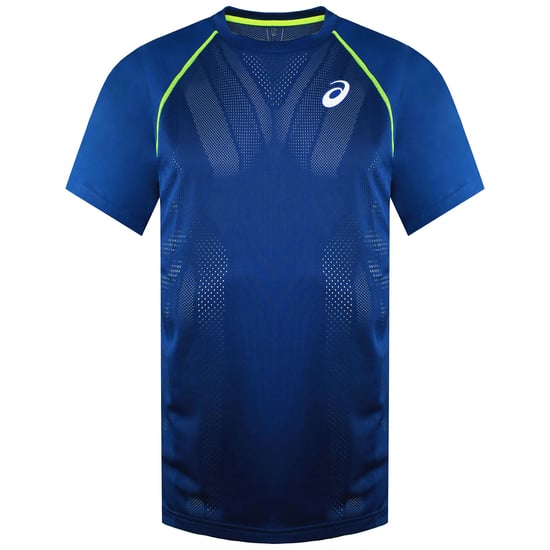Asics Match Actibreeze Herren Blau Tennisoberteil - Image 1