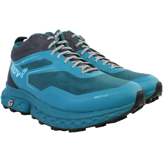 Inov-8 Rocfly G 390 GTX Damen Blaue Wanderschuhe - Image 2