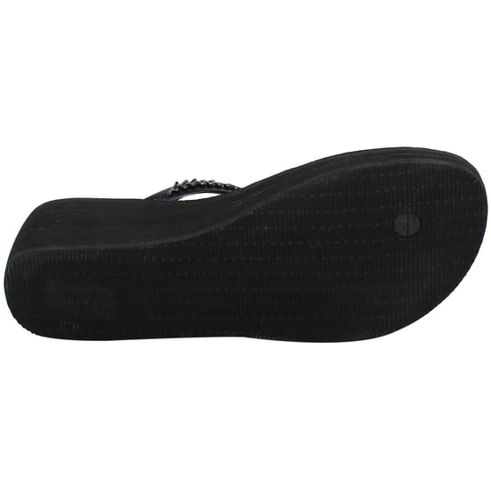 Havaianas High Metal Grega Damen Schwarze Keilflip-Flops - Image 5