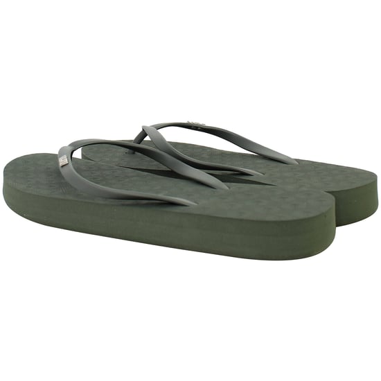 Roxy Viva Higher Damen Flip-Flops in Grün - Image 3