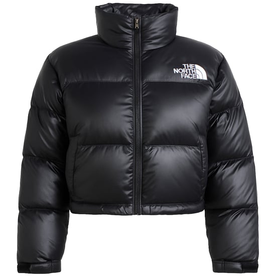 The North Face Nuptse Damen Schwarze Kurzjacke - Image 1