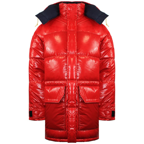 The North Face BRNLB Herren Roter Daunenparka - Image 2