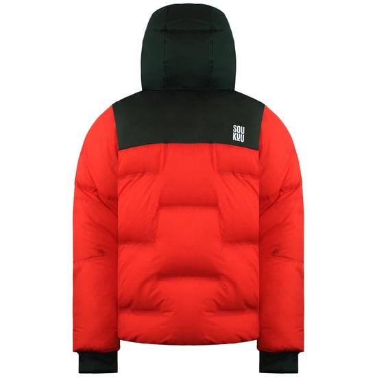 The North Face Soukuu Cloud Down Nupste Herren Rote Jacke - Image 2