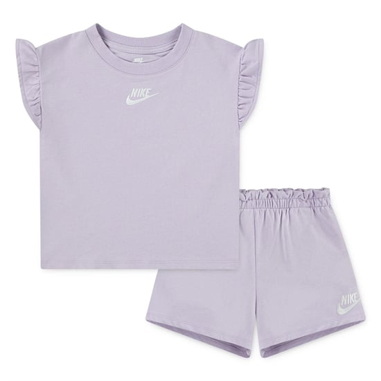 Nike - Rock und Top-Set für Kinder, Sweatshirt-Stoff (Violett) - Image 1