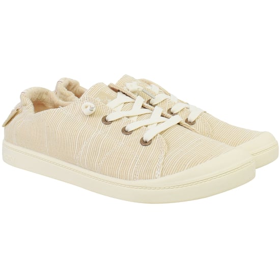 Roxy Bayshore Plus Damen Beigefarbene Schuhslipper - Image 2